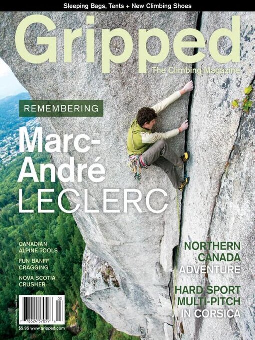 Title details for Gripped: The Climbing Magazine by Gripped Inc - Wait list